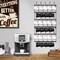 Sorbus 6-Tier Metal Mug Rack Organizer - for Home, Kitchen & Bar, Coffee Station